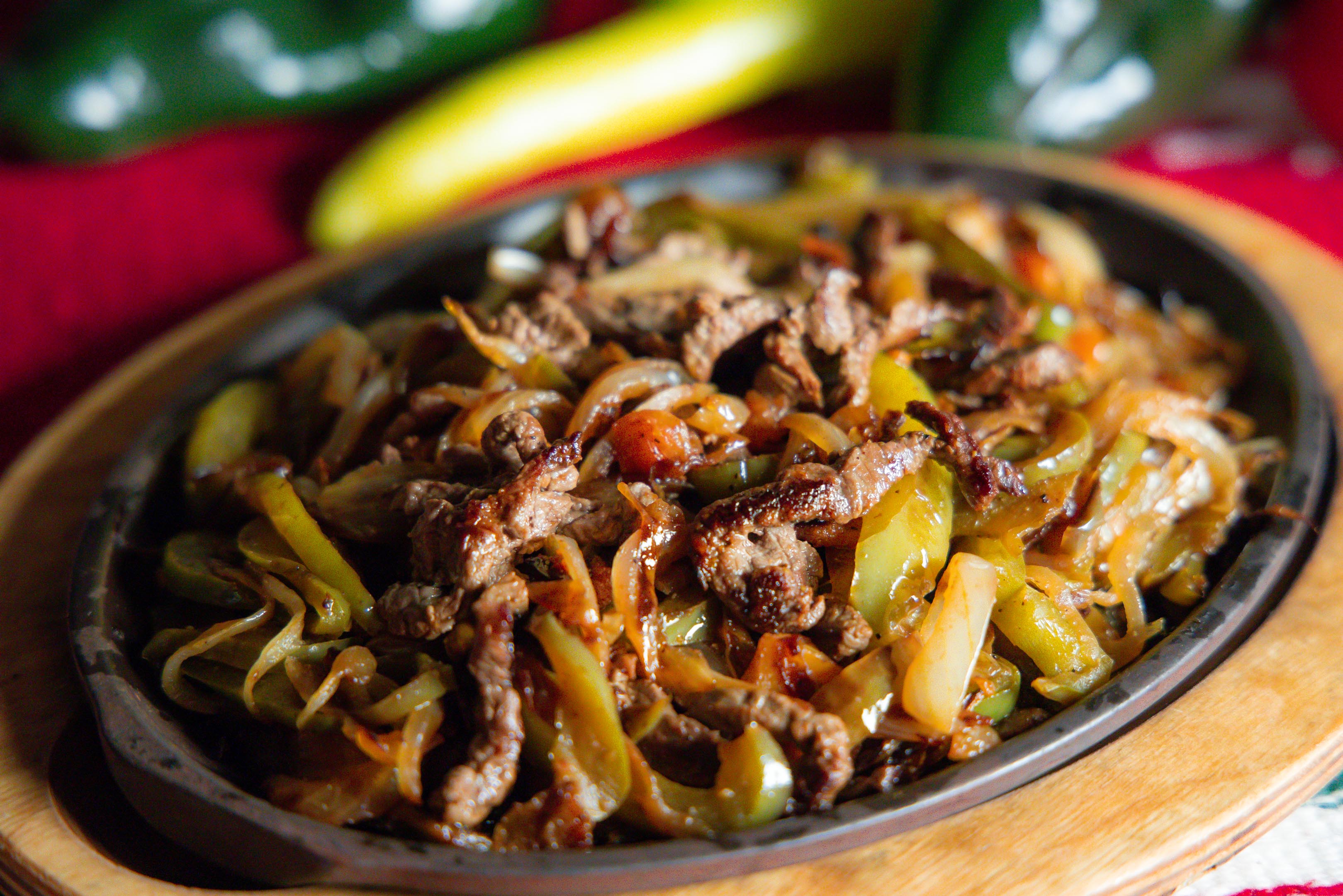 Arranged Food and Objects