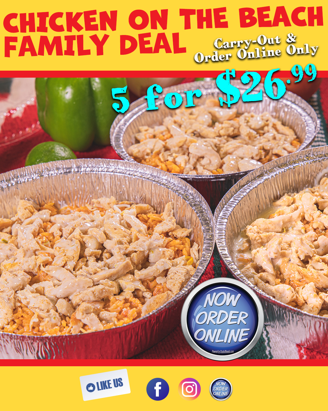 Arranged Food and Objects