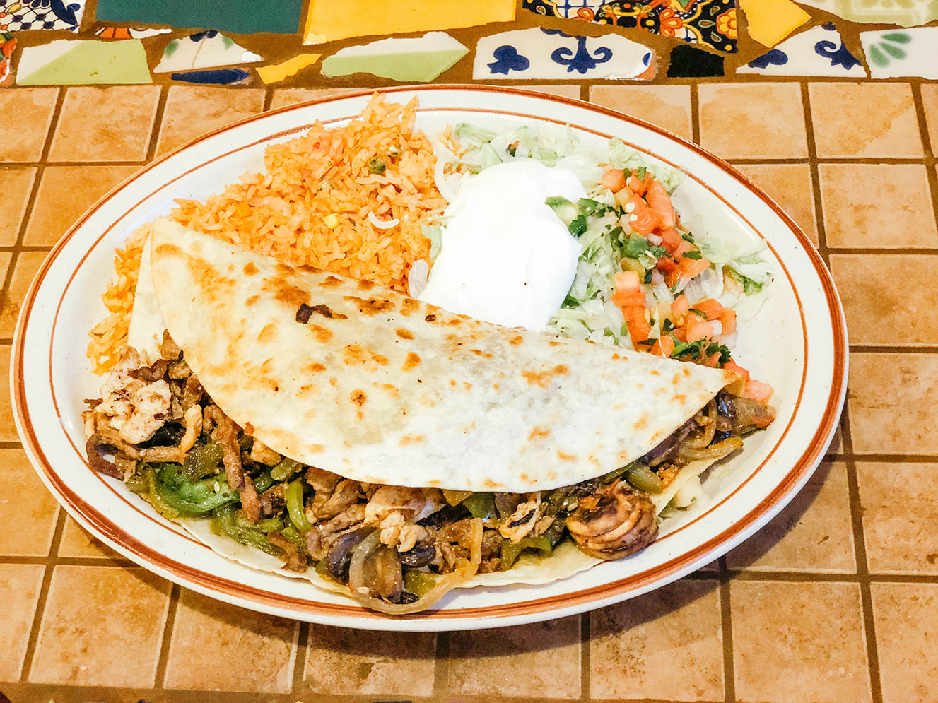 Arranged Food and Objects