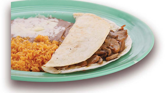 A. MUSHROOM QUESADILLA