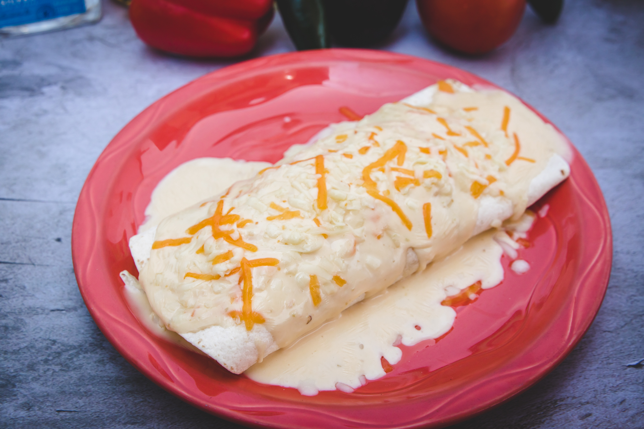 Arranged Food and Objects