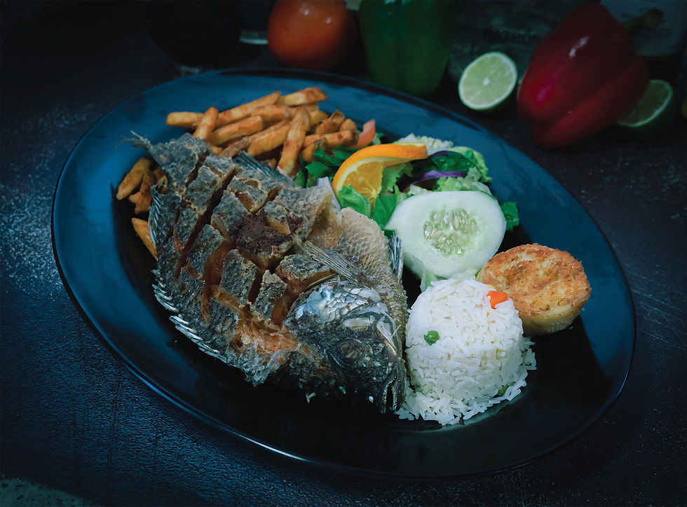 Arranged Food and Objects