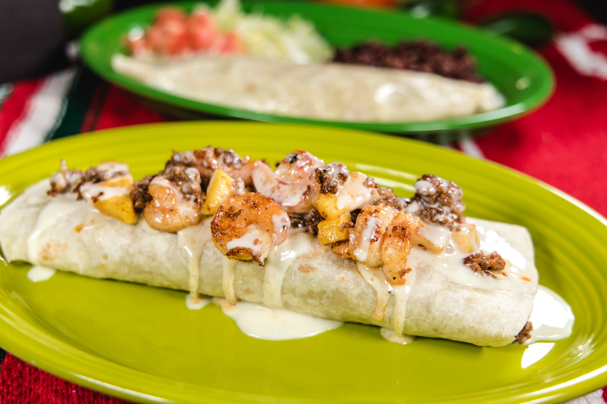 Arranged Food and Objects