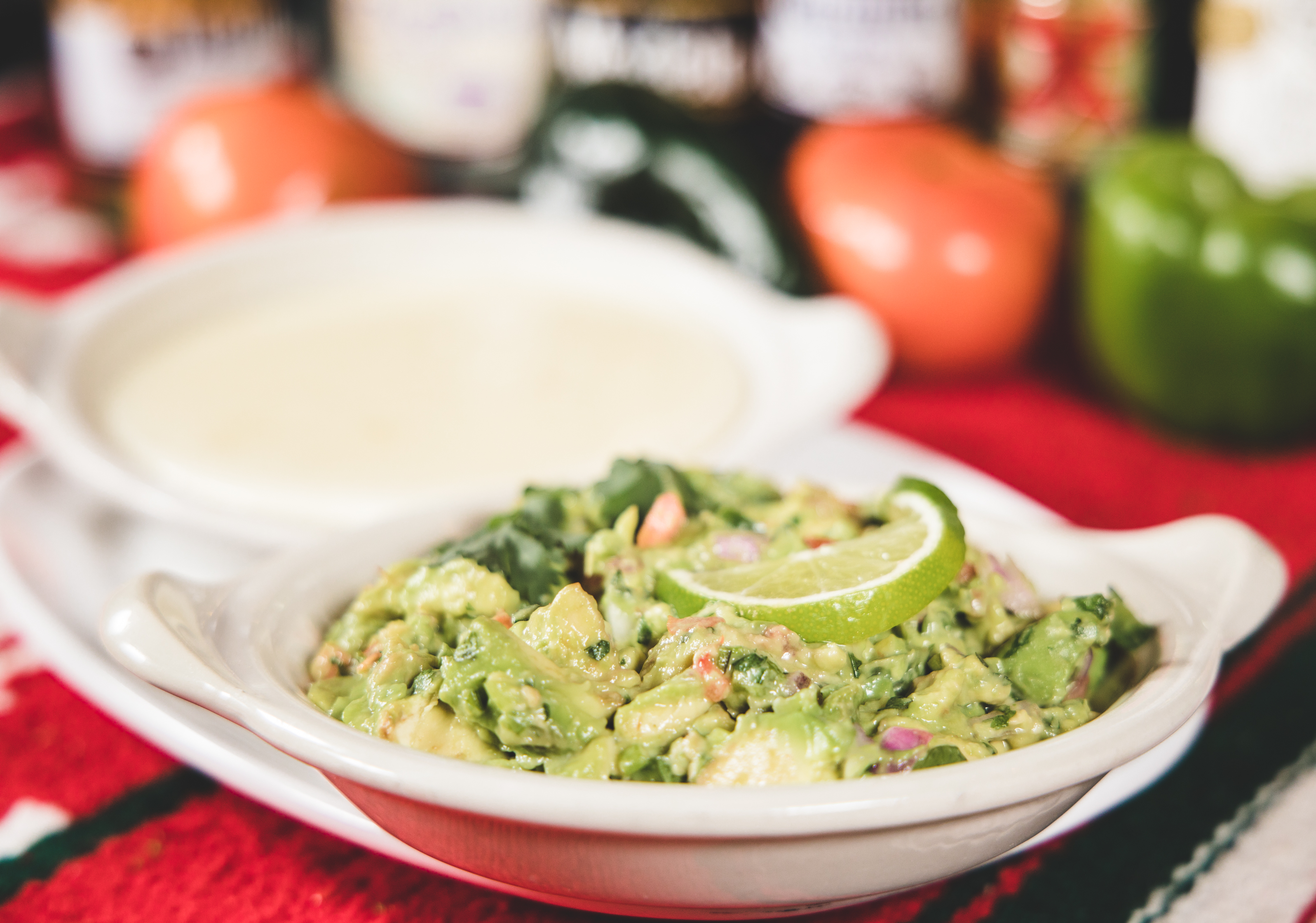 Arranged Food and Objects