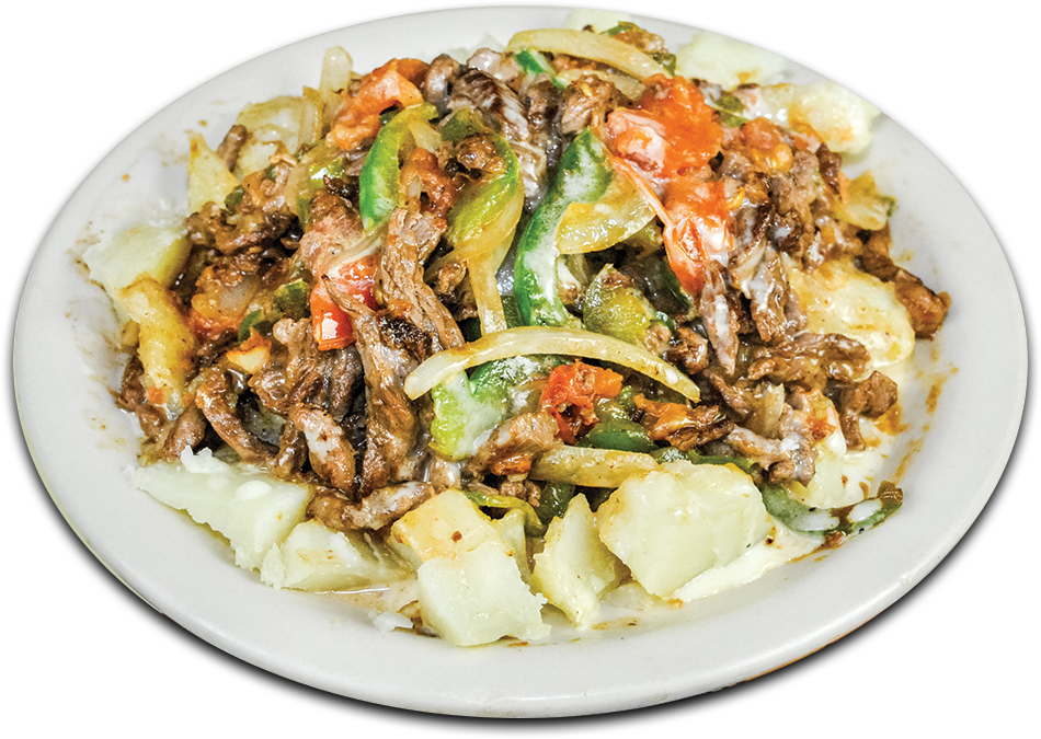 Arranged Food and Objects