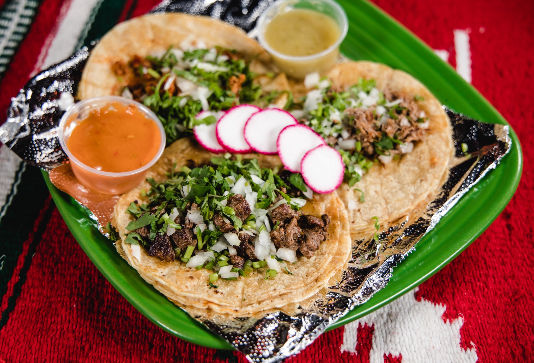 Arranged Food and Objects