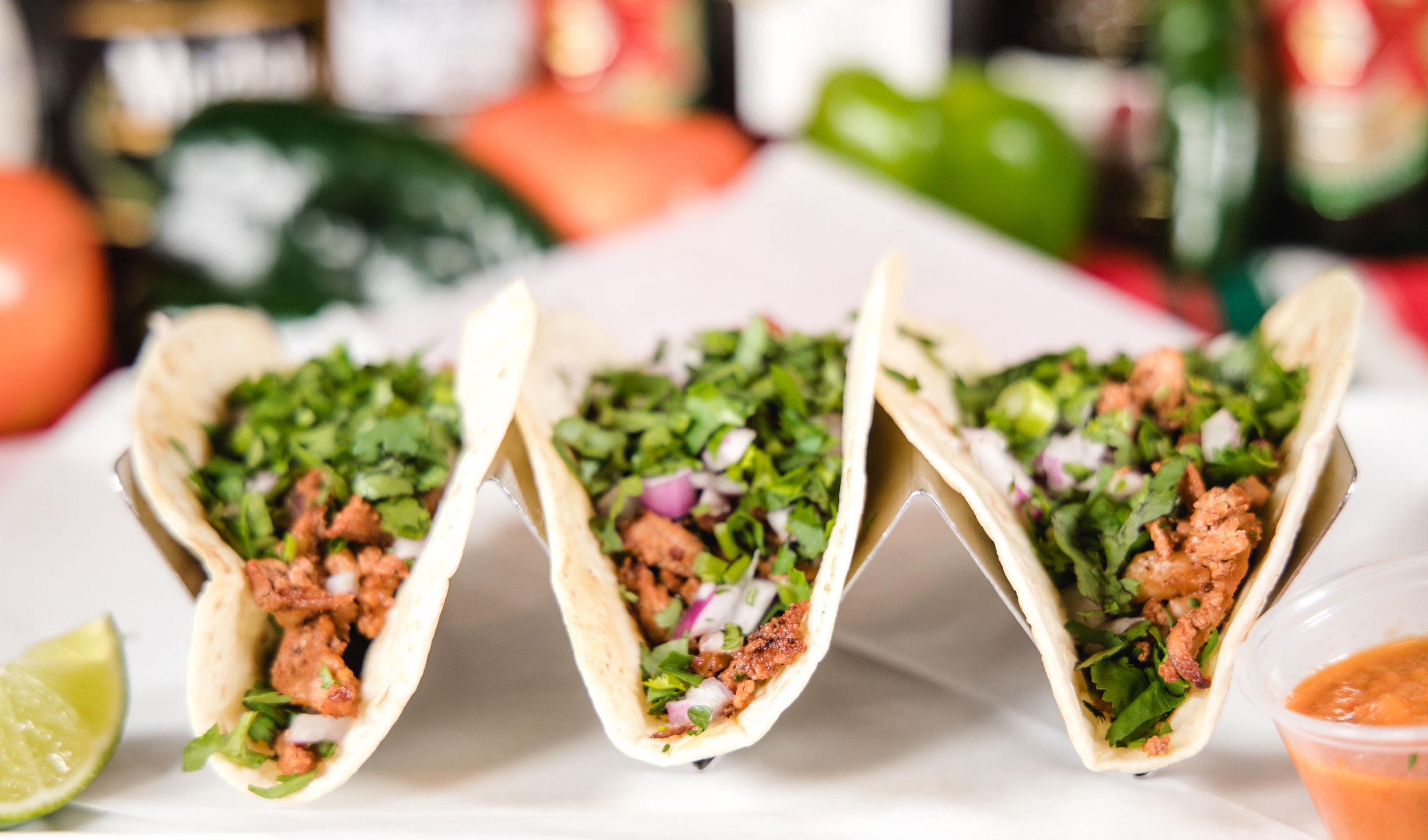 Arranged Food and Objects
