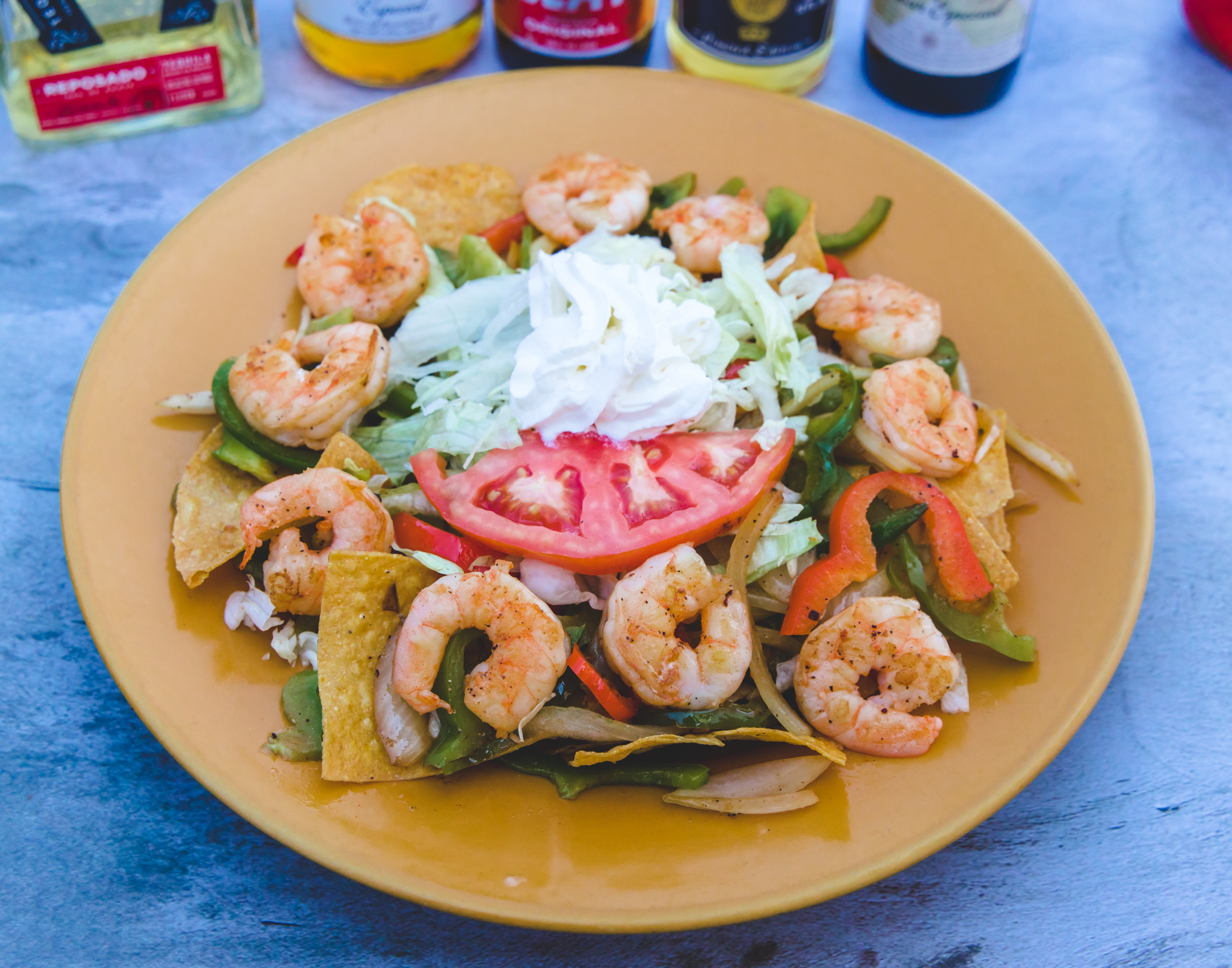 Arranged Food and Objects