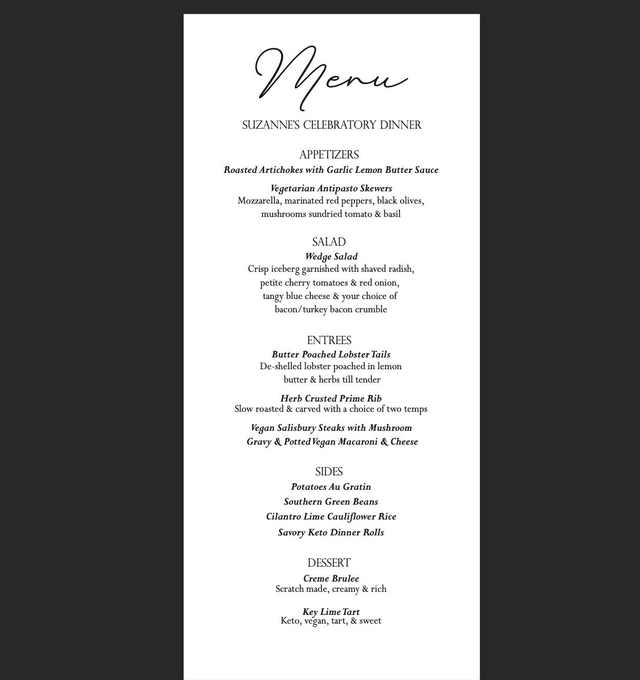 Event Menu