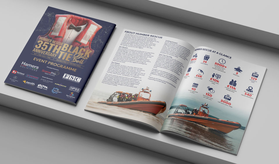 Humber Rescue 35th Anniversary Gala Ball Brochure