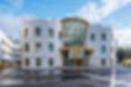 Allam Diabetes Centre, a modern curved building