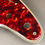 Thumbnail: '1962' Stratocaster Tortoiseshell Pickguard - Light aging