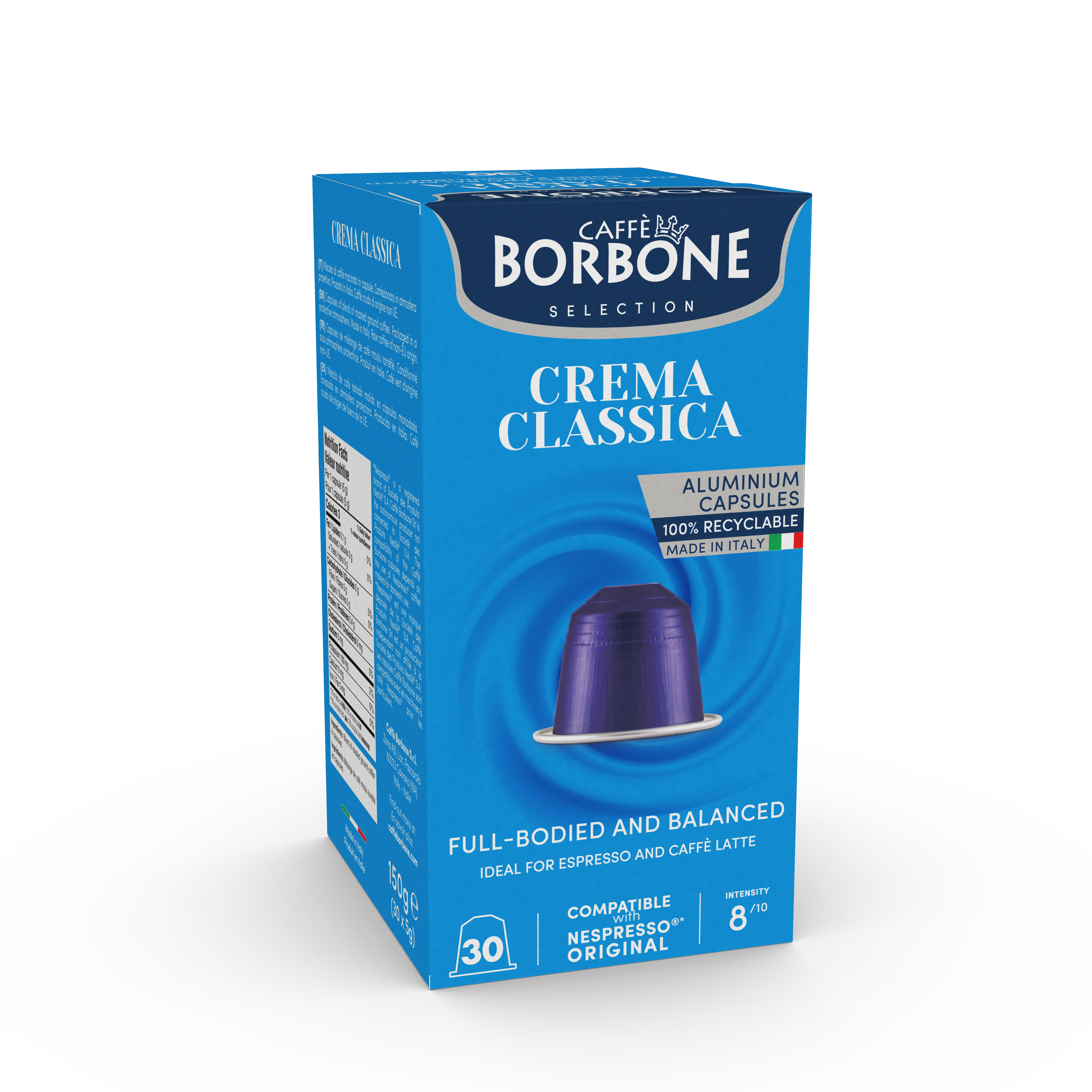 Borbone Crema Classica Nespresso® kompatibel* - 30er Pack