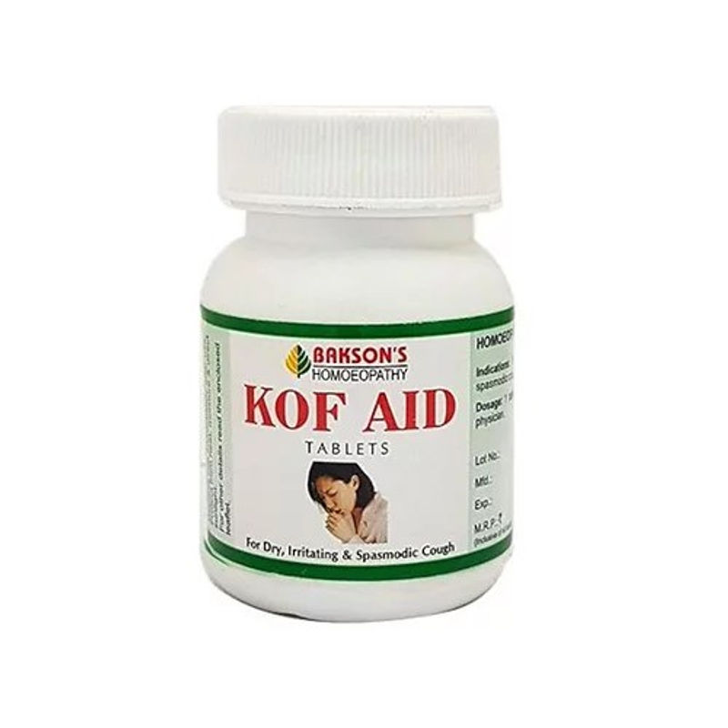 Bakson's Kof Aid Tablet 40tabs