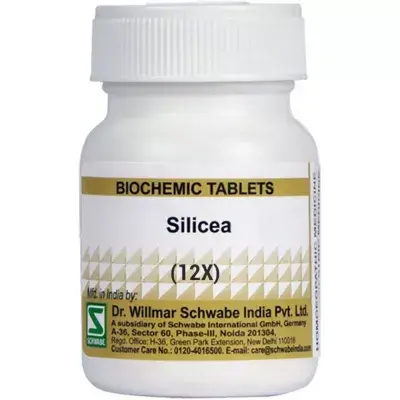 Thumbnail: Dr Willmar Schwabe India Silicea Biochemic Tablet