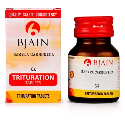 Bjain Baryta Carbonica Trituration Tablet 6X