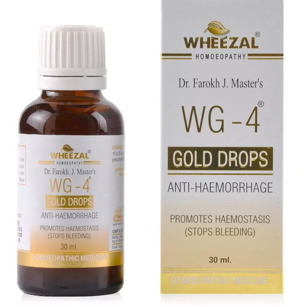 Wheezal WG4 Anti-Haemorrhage Gold Drop