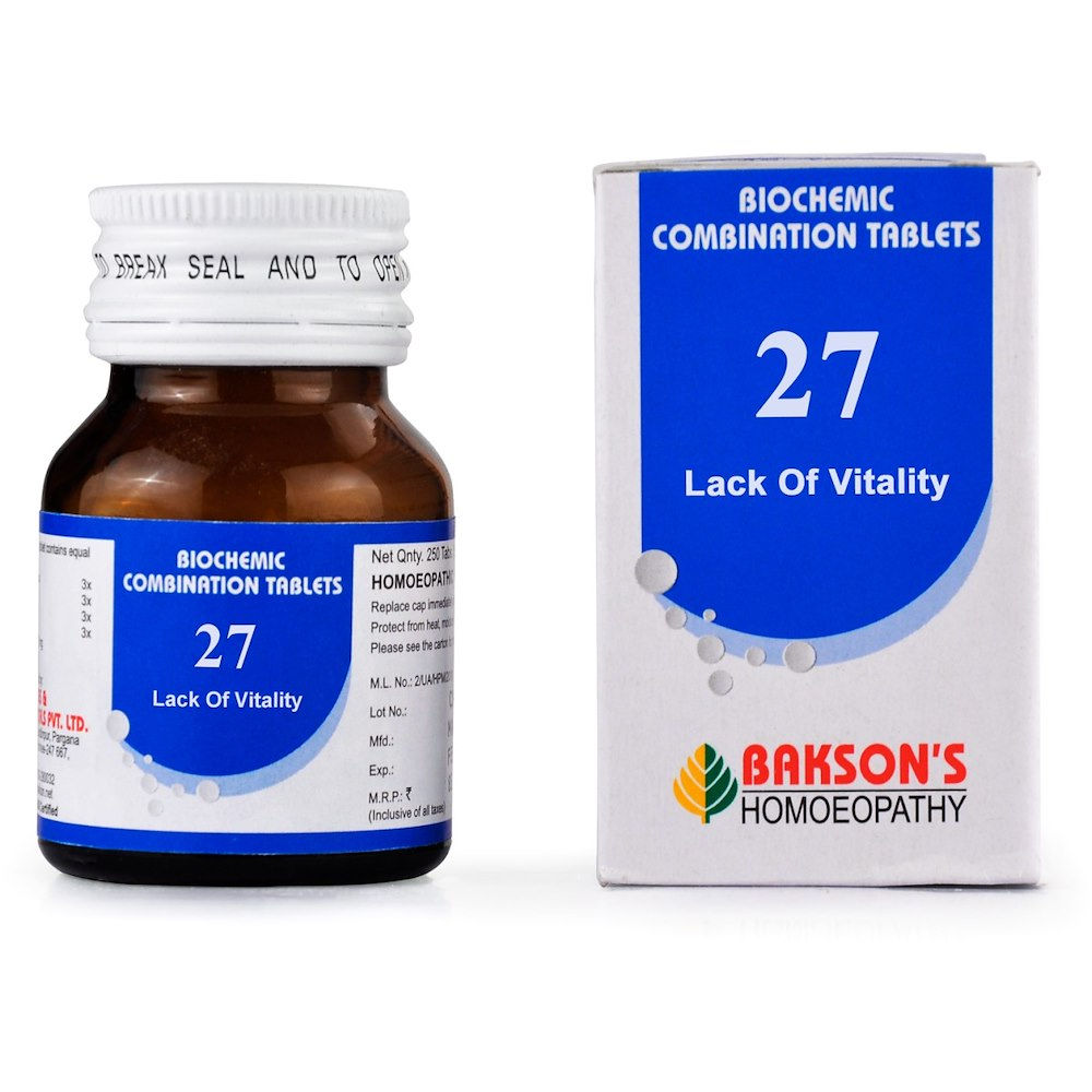 Bakson's Biocombination 27 Tablet 250tabs