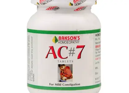 Bakson's AC#7 Tablet 75tabs