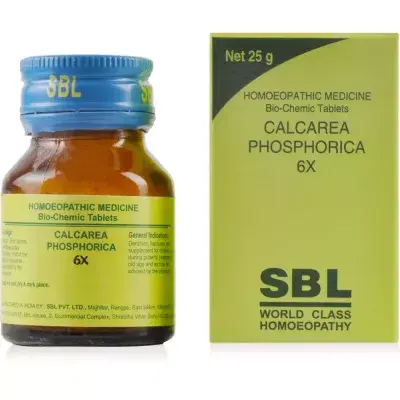 SBL Calcarea Phosphorica Biochemic Tablet 6X