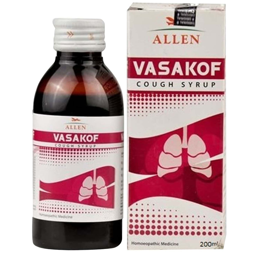 Allen Vasakof Cough Syrup 200ml