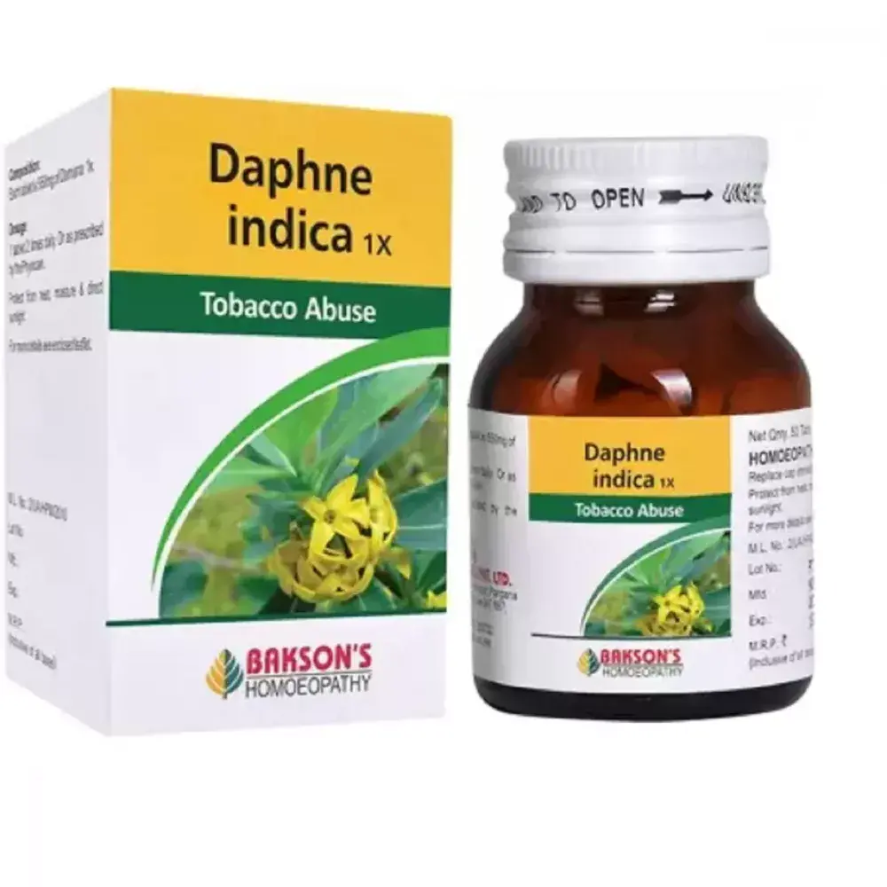 Bakson's Daphne Indica Tablet 1X