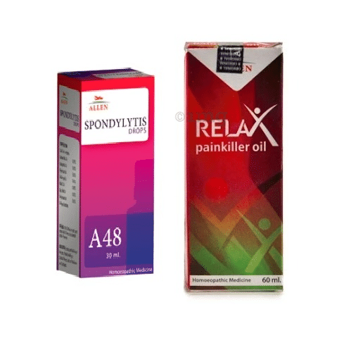 Allen Anti Spondylitis Combo (A48 Drop & A48 Painkiller Oil)