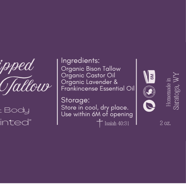 Thumbnail: "Annointed" - Whipped Bison Tallow