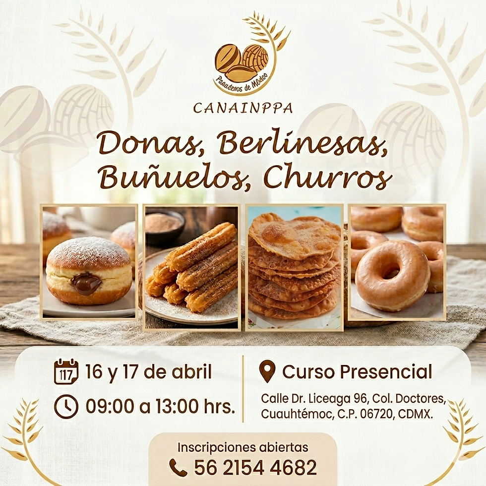 Donas, Berlinesas, Buñuelos y Churros