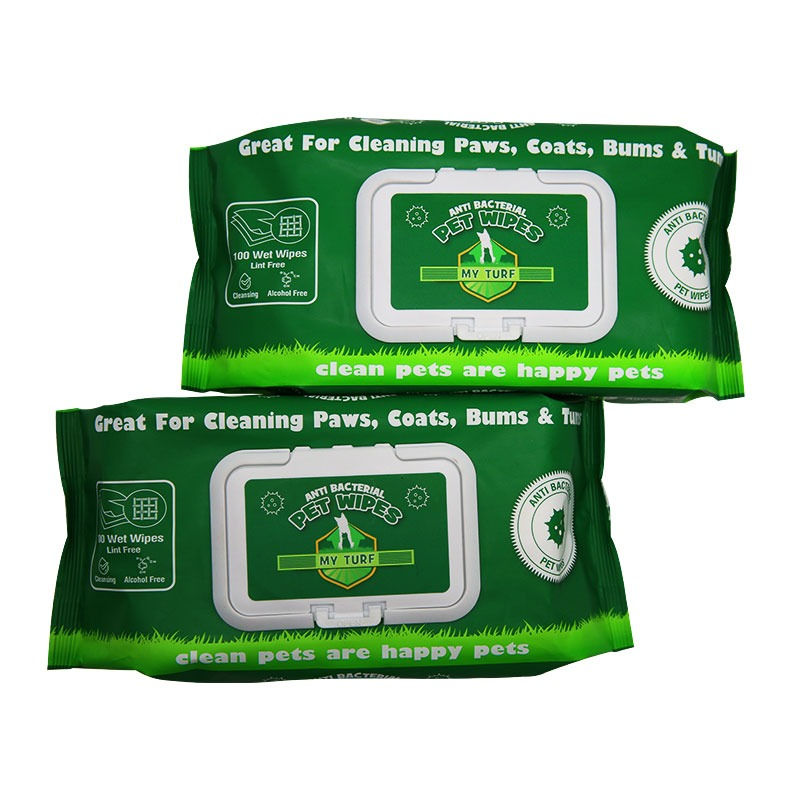 Thumbnail: My Turf Anti-Bacterial Pet Wipes (100 sheets)