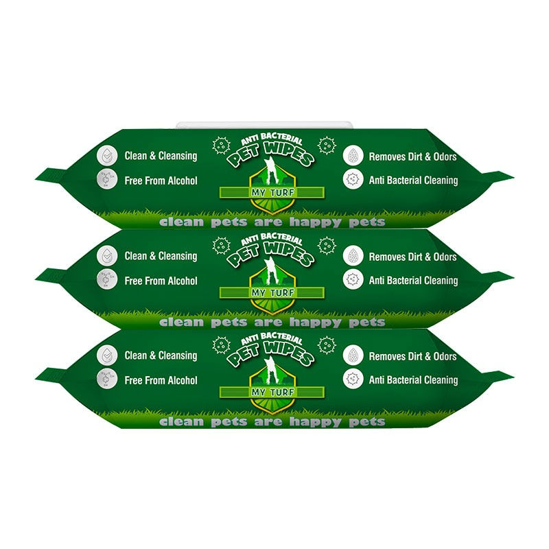 Thumbnail: My Turf Anti-Bacterial Pet Wipes (100 sheets)