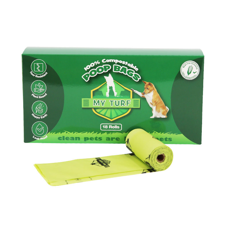 My Turf 100% Compostable Poop Bags 18 rolls