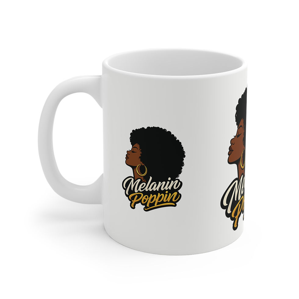 Thumbnail: Melanin Poppin Mug 11oz