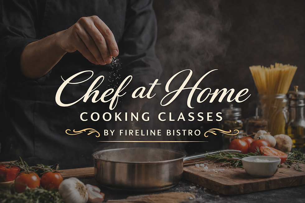 Cooking classes at Fireline Bistro