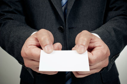 smart business card etiquette