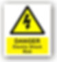 Danger Electric Shock Risk (W013)