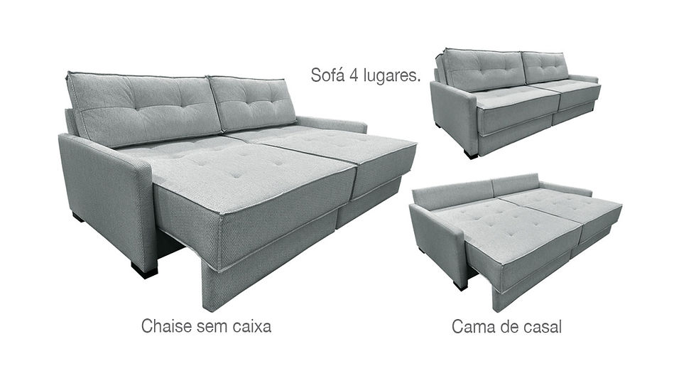 Miniatura: Sofá/Retrátil/Cama Citrino