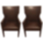 Chrome, Upholstery, Paul Evans dining chairs, set of six chairs