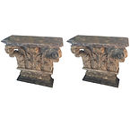 Bronze sconces, electrified, Wine God and Goddess decoration, Umbrella Home Decor Lighting