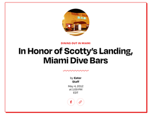 Eater Miami's Dive Bars 