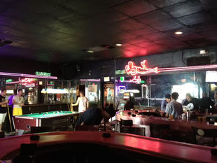 The interior of Mac's Club Deuce.