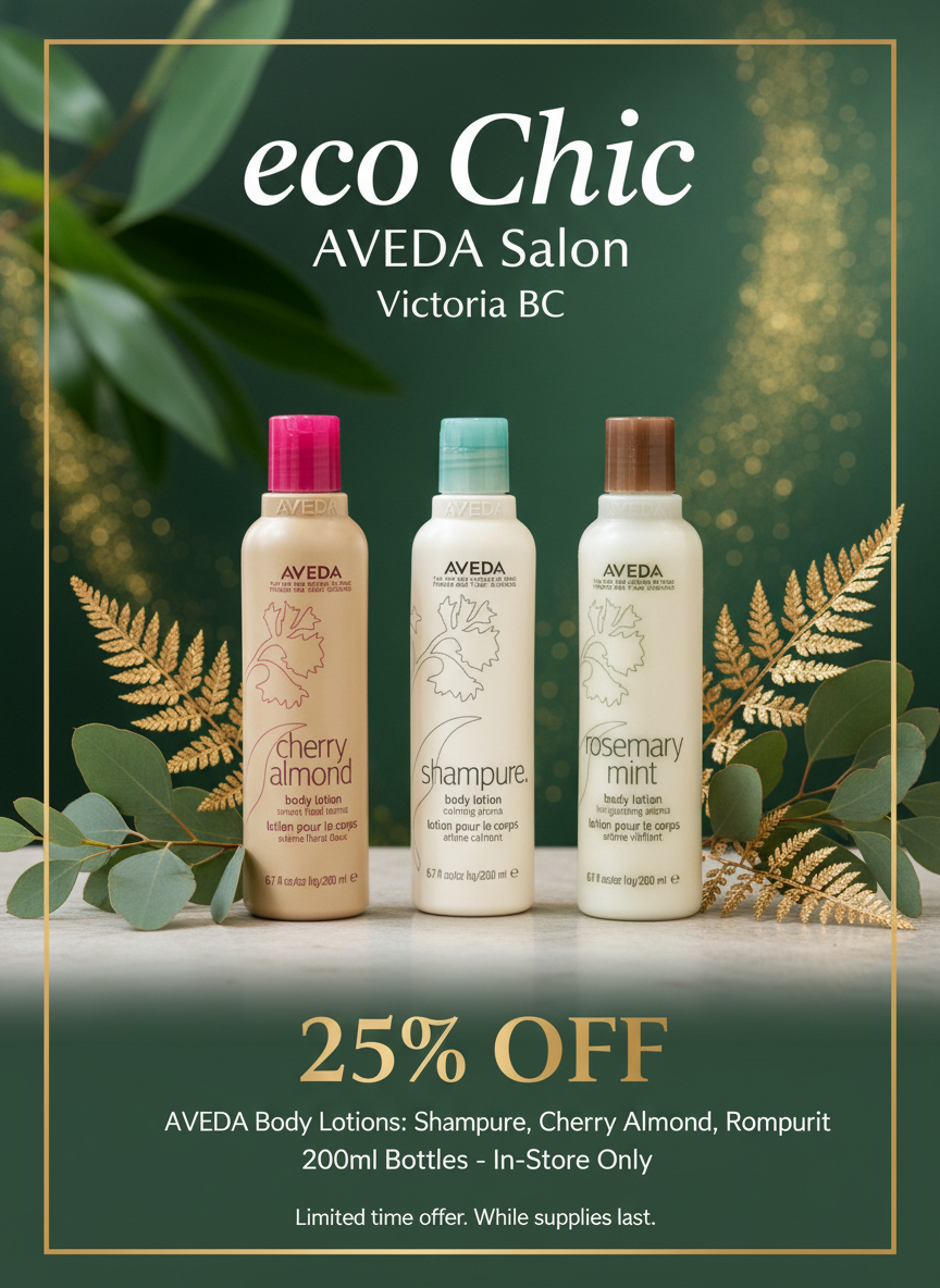 Aveda Body Lotion: 25% Off in Victoria BC