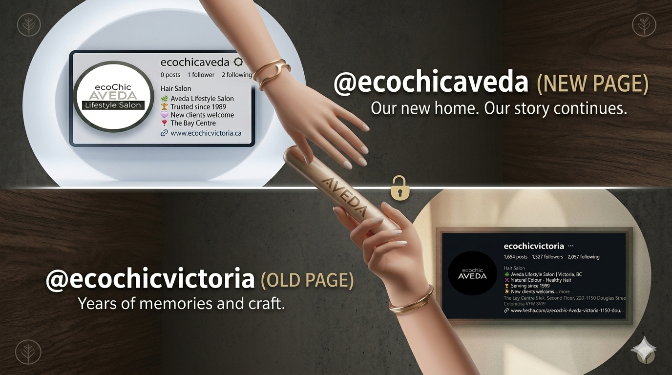 New Instagram | ecoChic AVEDA Lifestyle Salon & SPA