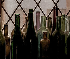 Mange flakser, der indikerer et alkoholproblem