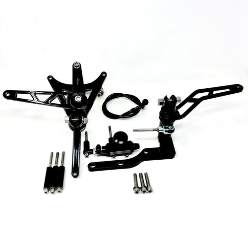パームマキシF DMR Mid Controls for Twin Cam Softail w/Factory 6 speed