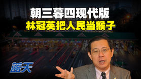 朝三暮四现代版,林冠英把人民当猴子