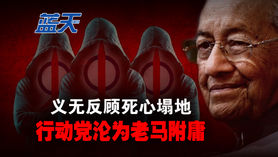 义无反顾死心塌地,行动党沦为老马附庸