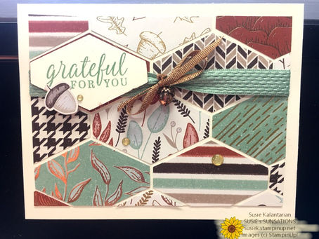 Gilded Autumn DSP Card with Video