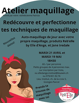 Atelier maquillage