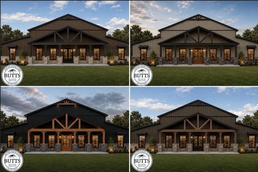 This is an image of a custom home designed by Butts Building Services in West Tennessee.